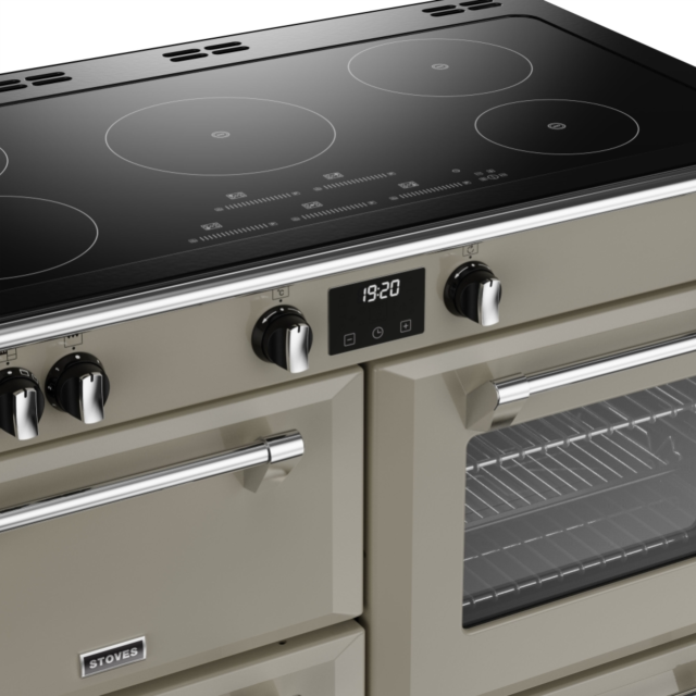 Stoves Richmond Deluxe ST DX RICH D1100Ei TCH PMU 110cm Electric Induction (Touch Control) Range Cooker