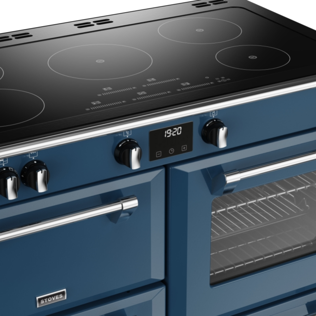 Stoves Richmond Deluxe ST DX RICH D1100Ei TCH TBL 110cm Electric Induction (Touch Control) Range Cooker