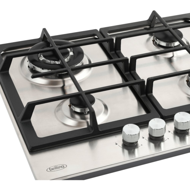 Belling BEL GHU603CI STA 60cm Stainless Gas Hob