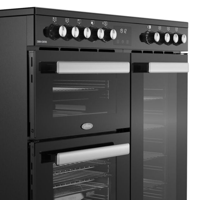 Belling RCA COOKCENTRE 90E 90cm Electric Ceramic Range Cooker - Black