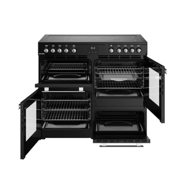 Belling RCA COOKCENTRE 100E 100cm Electric Ceramic Range Cooker - Black