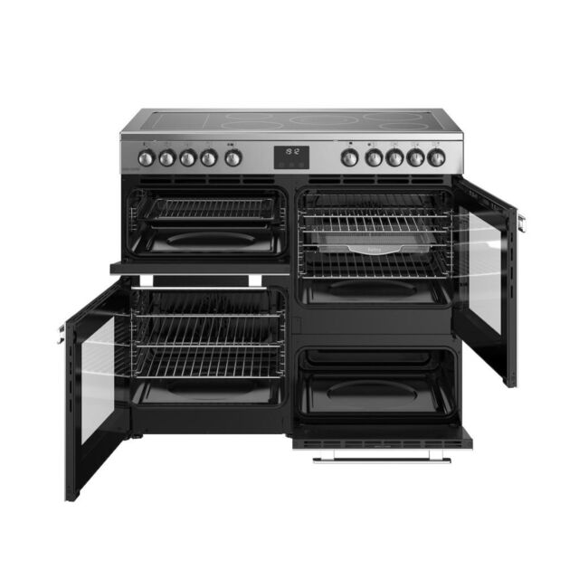 Belling RCA COOKCENTRE 100E 100cm Electric Ceramic Range Cooker - Stainless Steel