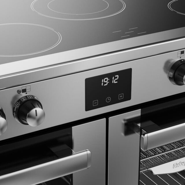 Belling RCA COOKCENTRE 100E 100cm Electric Ceramic Range Cooker - Stainless Steel
