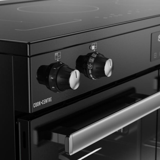 Belling RCA COOKCENTRE 100Ei 100cm Electric Induction Touch Range Cooker - Black