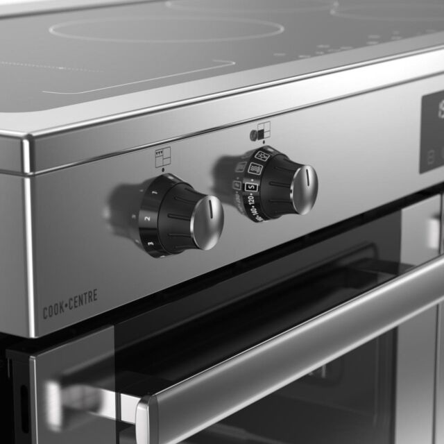 Belling RCA COOKCENTRE 110Ei 110cm Electric Induction Touch Range Cooker - Stainless Steel