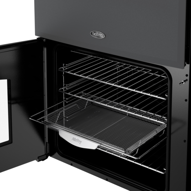 Belling MRA FARMHOUSE 60cm Dual Fuel Cooker with Double Oven - Anthracite