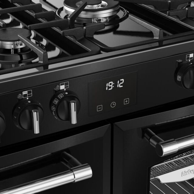 Belling RCA FARMHOUSE 100DF 100cm Dual Fuel Range Cooker - Black
