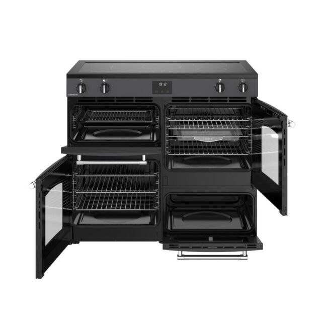 Belling RCA FARMHOUSE 100Ei 100cm Electric Induction Touch Range Cooker - Anthracite