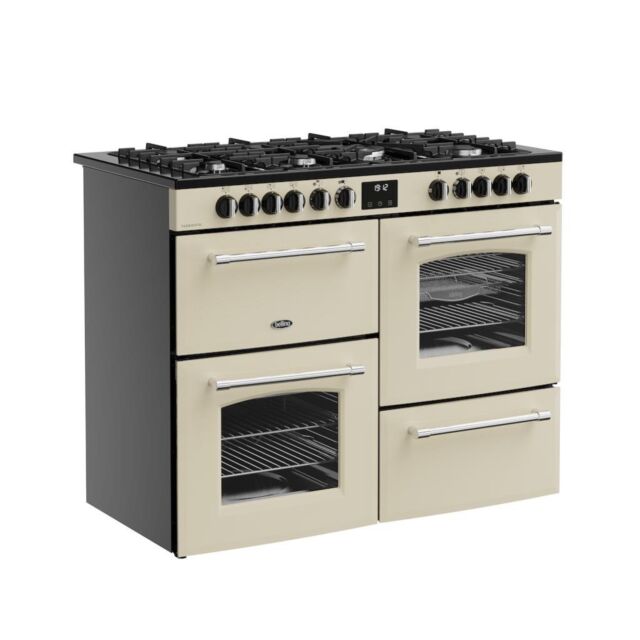Belling RCA FARMHOUSE 110DF 110cm Dual Fuel Range Cooker - Cream
