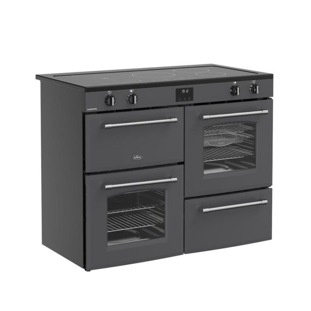 Belling RCA FARMHOUSE 110Ei 110cm Electric Induction Touch Range Cooker - Anthracite