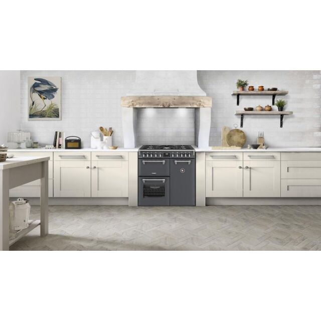 Stoves RCA RICH 90DF 90cm Richmond Dual Fuel Range Cooker - Anthracite