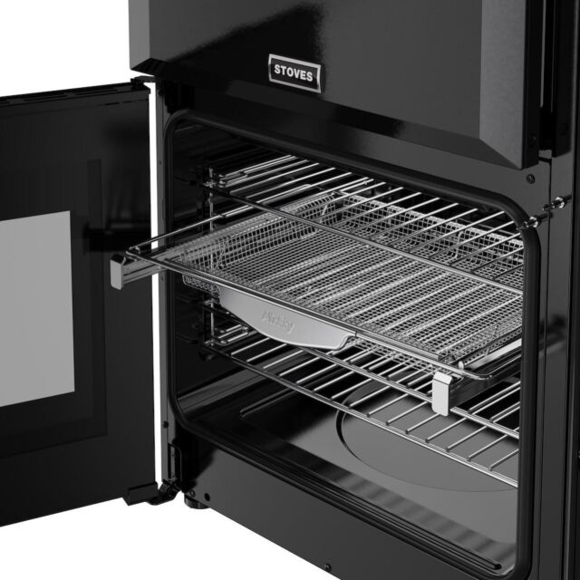 Stoves RCA RICH 90DF 90cm Richmond Dual Fuel Range Cooker - Black