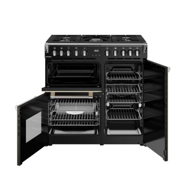 Stoves RCA RICH 90DF 90cm Richmond Dual Fuel Range Cooker - Cream