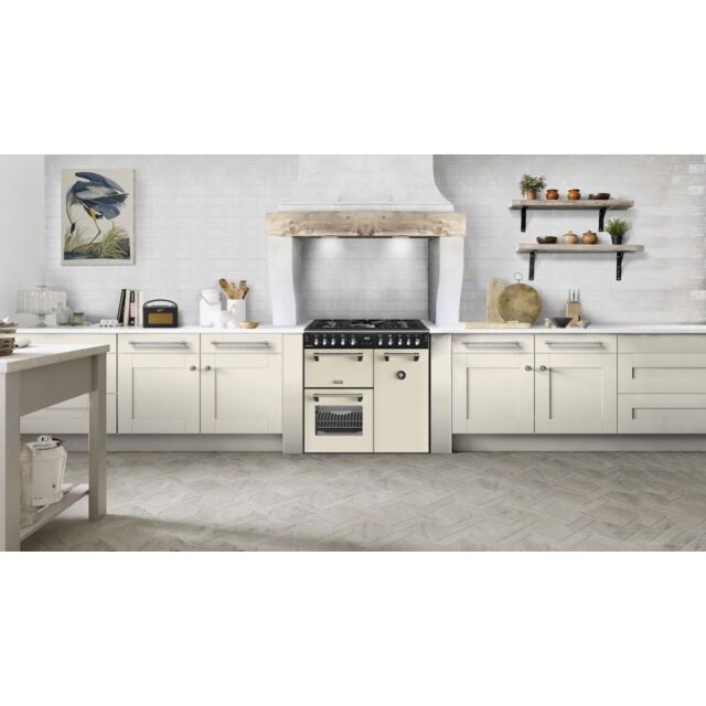 Stoves RCA RICH 90DF 90cm Richmond Dual Fuel Range Cooker - Cream