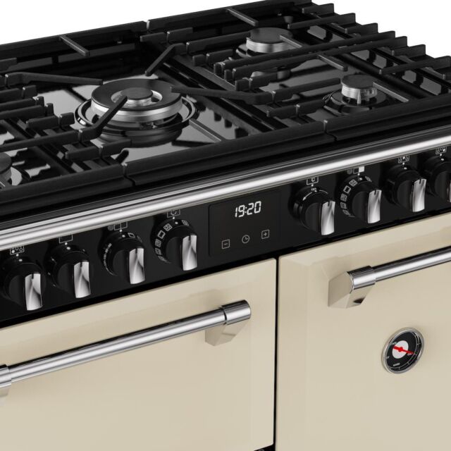 Stoves RCA RICH 90DF 90cm Richmond Dual Fuel Range Cooker - Cream