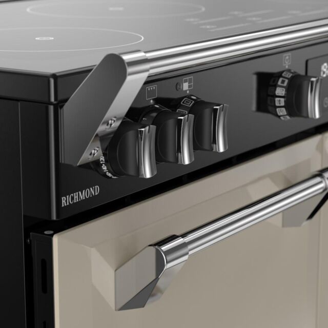 Stoves RCA RICH 100Ei TCH 100cm Richmond Electric Induction Touch Range Cooker - Cream