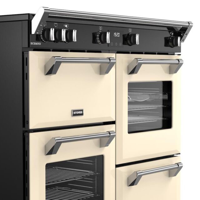 Stoves RCA RICH 100Ei TCH 100cm Richmond Electric Induction Touch Range Cooker - Cream
