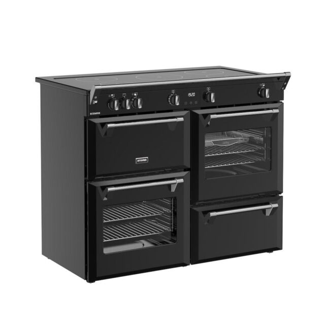 Stoves RCA RICH 110Ei TCH 110cm Richmond Electric Induction Touch Range Cooker - Black