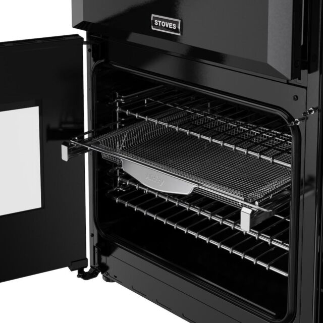 Stoves DX RCA RICH 90Ei RTY 90cm Richmond DX Electric Induction Rotary Range Cooker - Black