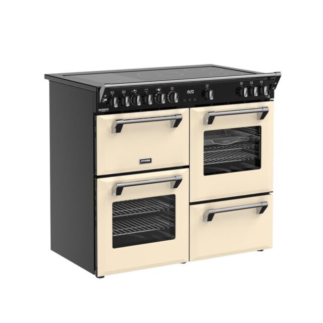 Stoves DX RCA RICH 100Ei RTY 100cm Richmond DX Electric Induction Rotary Range Cooker - Cream