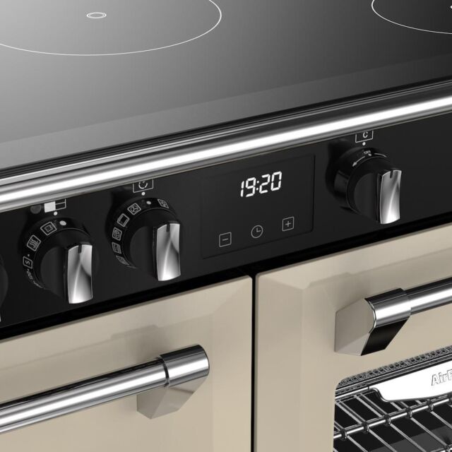 Stoves DX RCA RICH 100Ei RTY 100cm Richmond DX Electric Induction Rotary Range Cooker - Cream