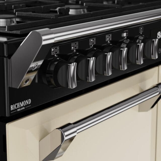 Stoves DX RCA RICH 110DF 110cm Richmond DX Dual Fuel Range Cooker - Cream