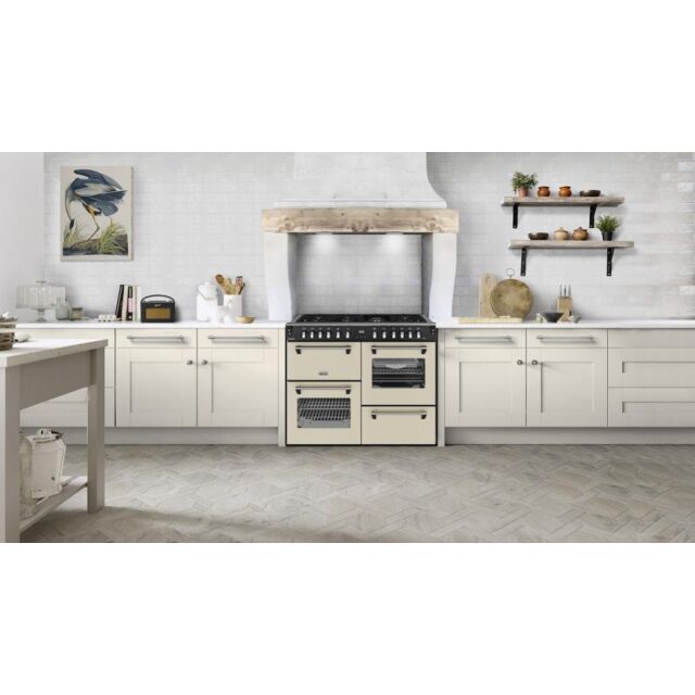 Stoves DX RCA RICH 110DF 110cm Richmond DX Dual Fuel Range Cooker - Cream