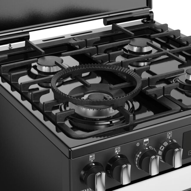 Stoves DX MRA RICH 60DF 60cm Dual Fuel Cooker with Double Oven - Ice White