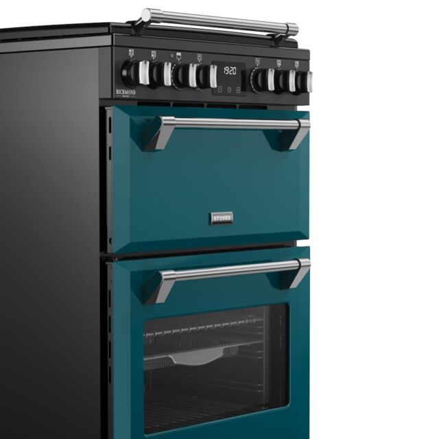 Stoves DX MRA RICH 60DF 60cm Dual Fuel Cooker with Double Oven - Deep Marine