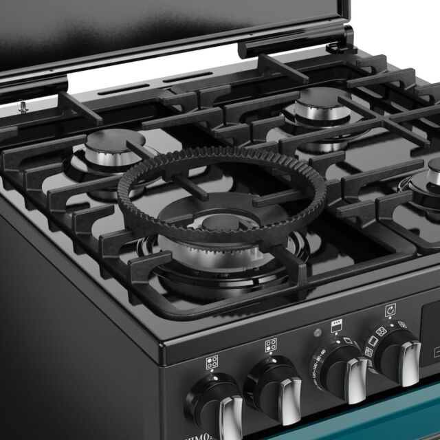 Stoves DX MRA RICH 60DF 60cm Dual Fuel Cooker with Double Oven - Deep Marine