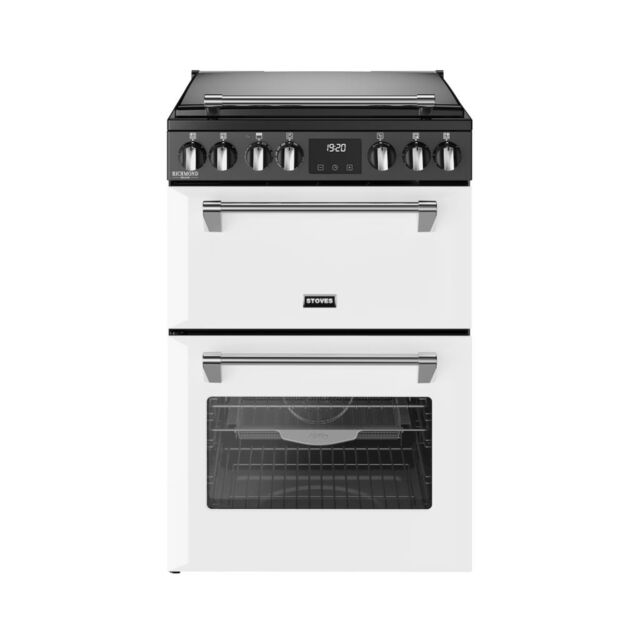 Stoves DX MRA RICH 60Ei RTY 60cm Richmond DX Electric Induction Rotary Cooker - Ice White
