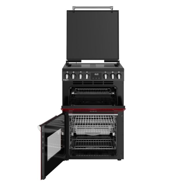 Stoves DX MRA RICH 60Ei RTY 60cm Richmond DX Electric Induction Rotary Cooker - Garnet Red