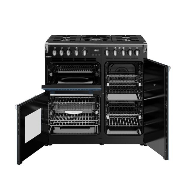 Stoves DX RCA RICH 90DF 90cm Richmond DX Dual Fuel Range Cooker - Twilight Blue