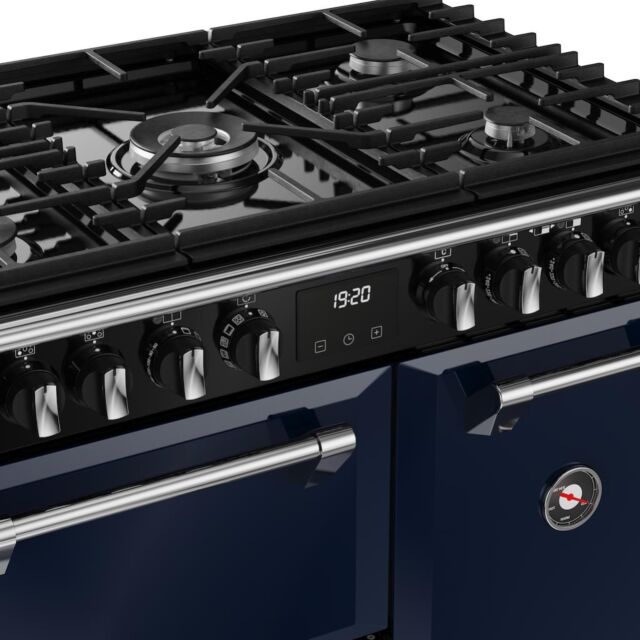 Stoves DX RCA RICH 90DF 90cm Richmond DX Dual Fuel Range Cooker - Midnight Blue