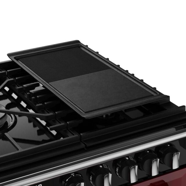 Stoves DX RCA RICH 90DF 90cm Richmond DX Dual Fuel Range Cooker - Garnet Red