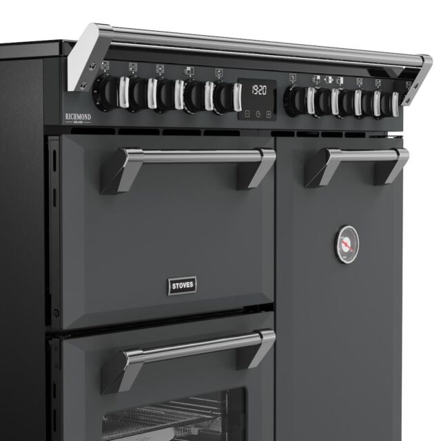 Stoves DX RCA RICH 90Ei RTY 90cm Richmond DX Electric Induction Rotary Range Cooker - Anthracite Grey