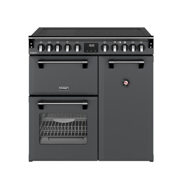 Stoves DX RCA RICH 90Ei RTY 90cm Richmond DX Electric Induction Rotary Range Cooker - Anthracite Grey