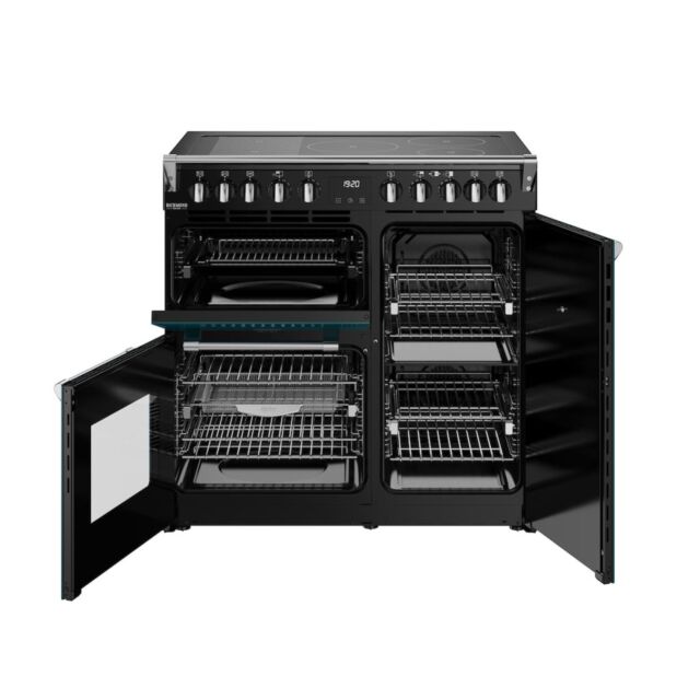 Stoves DX RCA RICH 90Ei RTY 90cm Richmond DX Electric Induction Rotary Range Cooker - Deep Marine