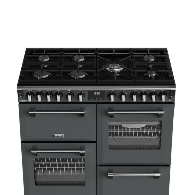 Stoves DX RCA RICH 100DF 100cm Richmond DX Dual Fuel Range Cooker - Anthracite Grey