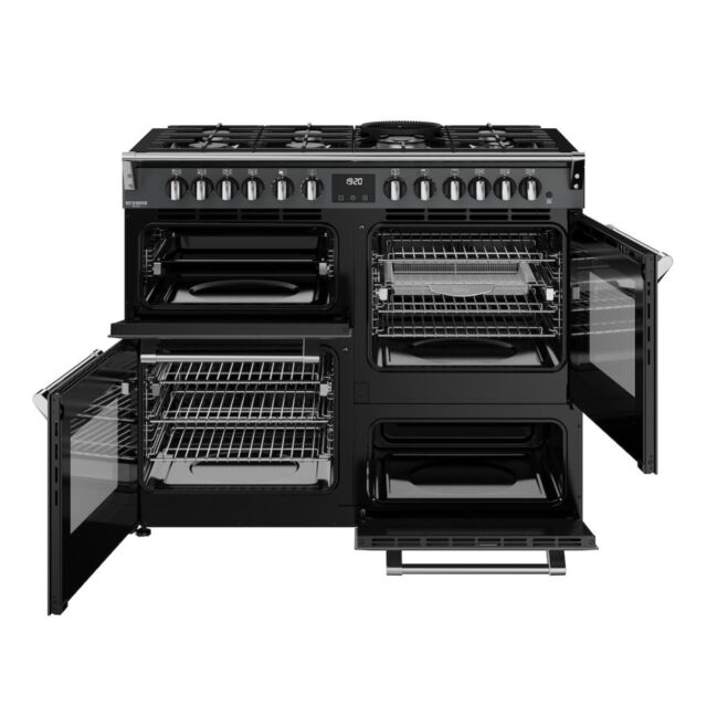 Stoves DX RCA RICH 110DF 110cm Richmond DX Dual Fuel Range Cooker - Anthracite Grey