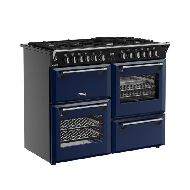 Stoves DX RCA RICH 110DF 110cm Richmond DX Dual Fuel Range Cooker - Midnight Blue