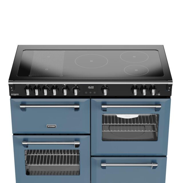 Stoves DX RCA RICH 110Ei RTY 110cm Richmond DX Electric Induction Rotary Range Cooker - Twilight Blue