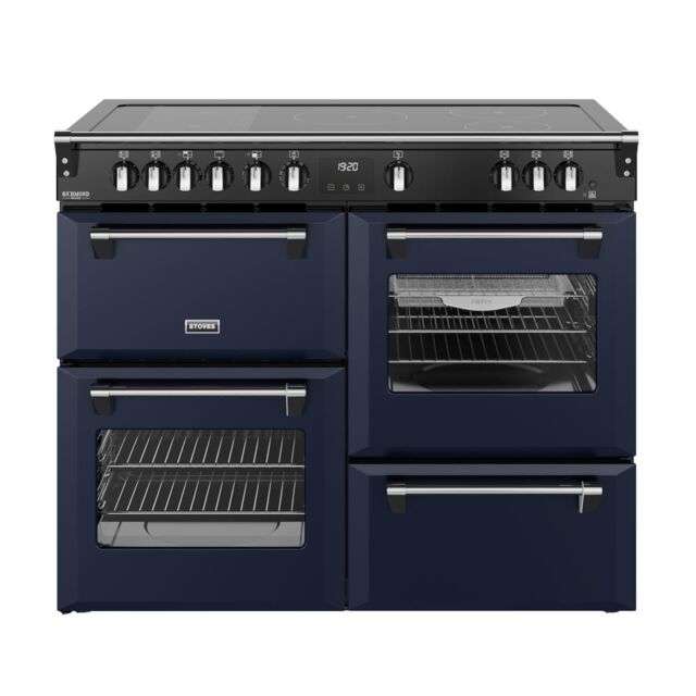 Stoves DX RCA RICH 110Ei RTY 110cm Richmond DX Electric Induction Rotary Range Cooker - Midnight Blue