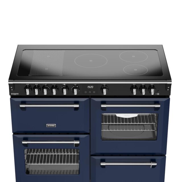 Stoves DX RCA RICH 110Ei RTY 110cm Richmond DX Electric Induction Rotary Range Cooker - Midnight Blue