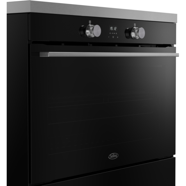 Belling RCA VISION SGL 90Ei 90cm Electric Induction Range Cooker - Black & Silver Steel