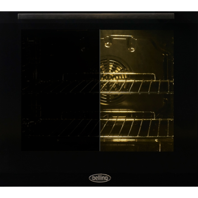 Belling FSA VISION 60E 60cm Electric Ceramic Cooker with Double Oven - Black