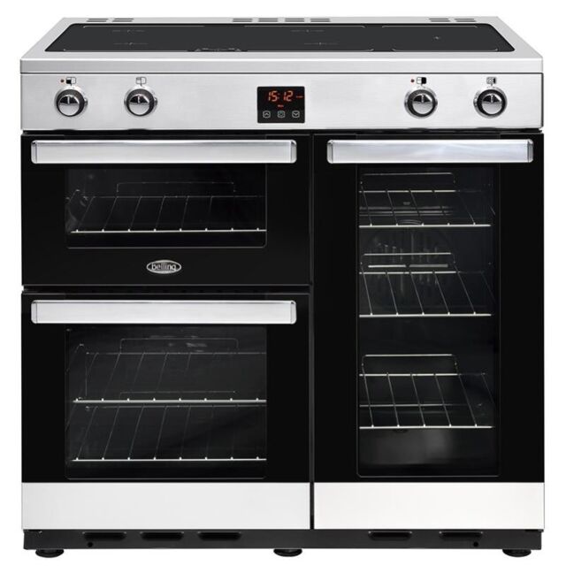 Belling  Cookcentre 90EI SS 90cm Electric Range Cooker