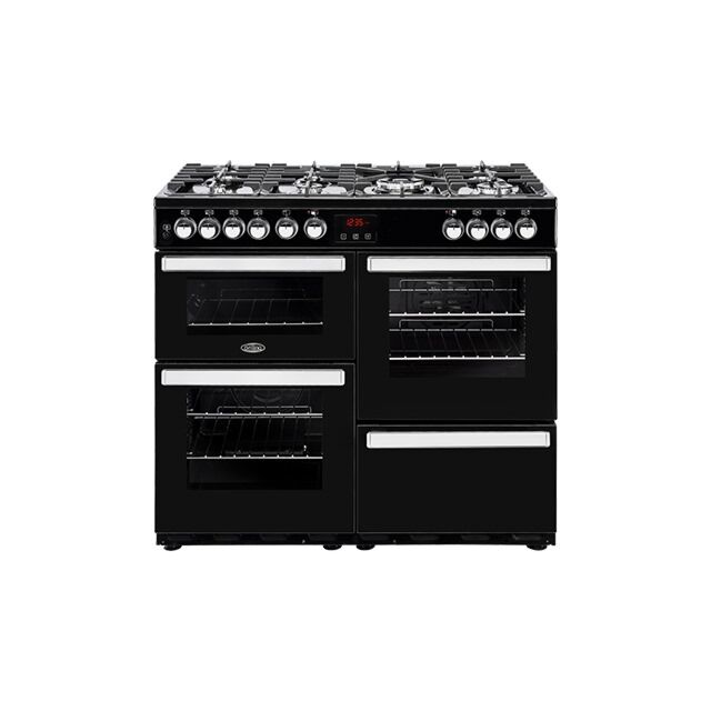 Belling  Cookcentre 100DF B 100cm Dual Fuel Range Cooker