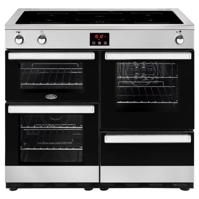 Belling  Cookcentre 100EI SS 100cm Electric Range Cooker