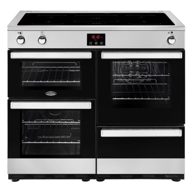 Belling  Cookcentre 100EI SS 100cm Electric Range Cooker